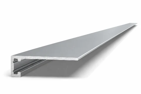 Алюминиевый микроплинтус Оплинтус OMP-6 5,9×20 мм