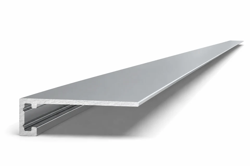 Алюминиевый микроплинтус Оплинтус OMP-6 5,9×20 мм